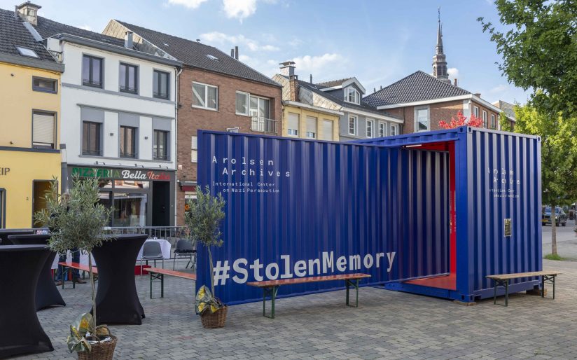 Vernissage #StolenMemory in Eupen. Photo: Philippe Beck, 2022
