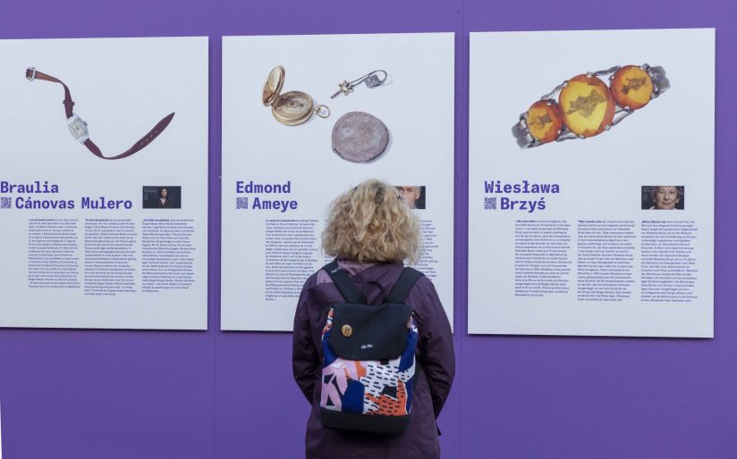 Vernissage #StolenMemory in Eupen. Photo: Philippe Beck, 2022